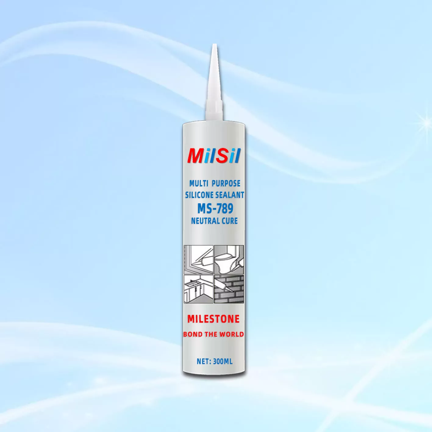 MS-789 Multi Purpose Neutral Silicone Sealant